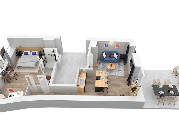 La Maison 44 - T2 - Clim, Terrasse, Garage, Via Rhona